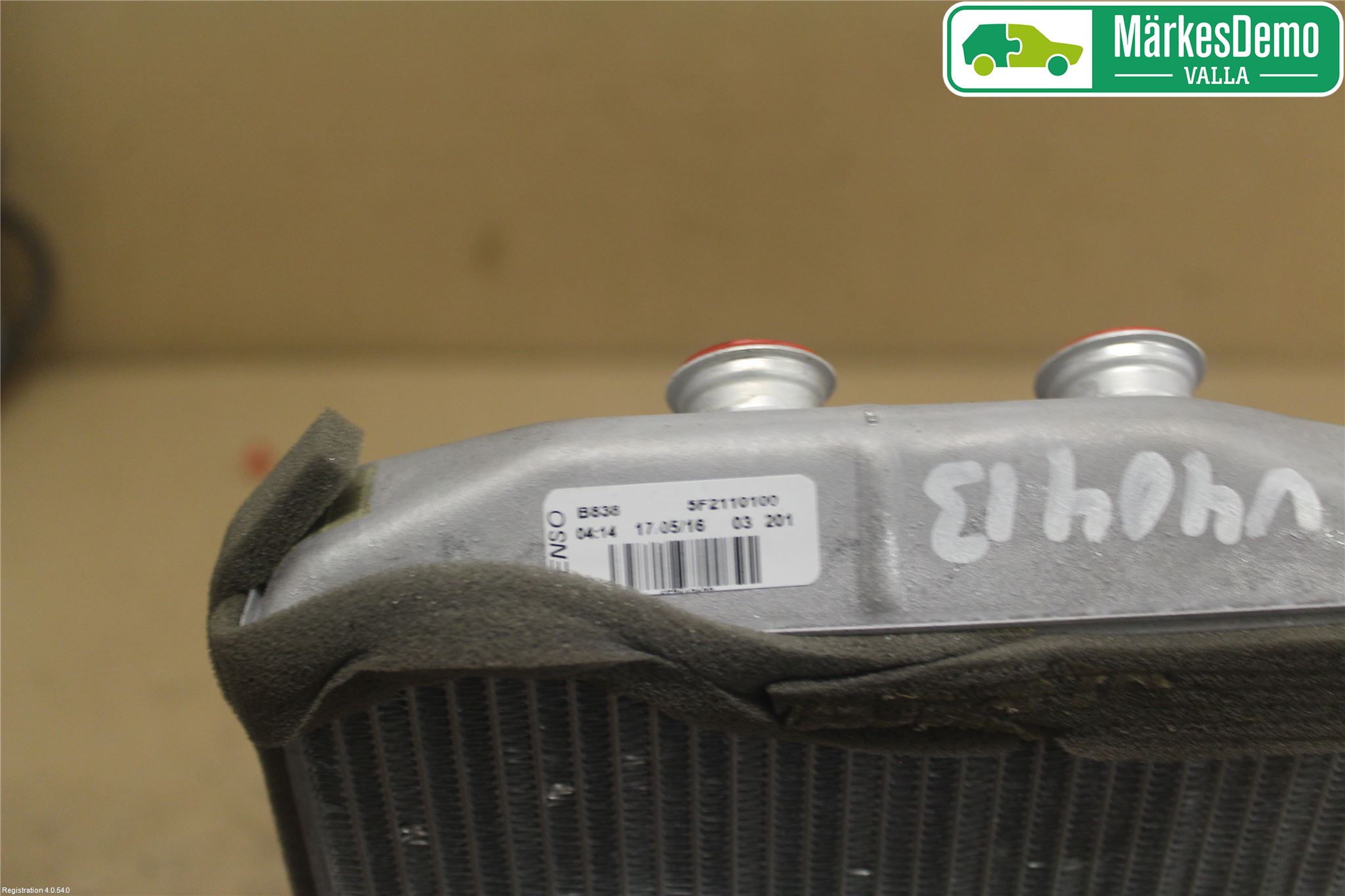 Mercedes-Benz MB CITAN (W415) 13-21 Varmeapparat Register Uten Ac