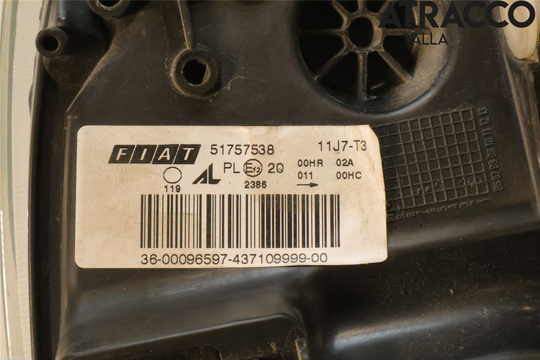 Fiat BRAVO 07-11 Frontlykt Venstre