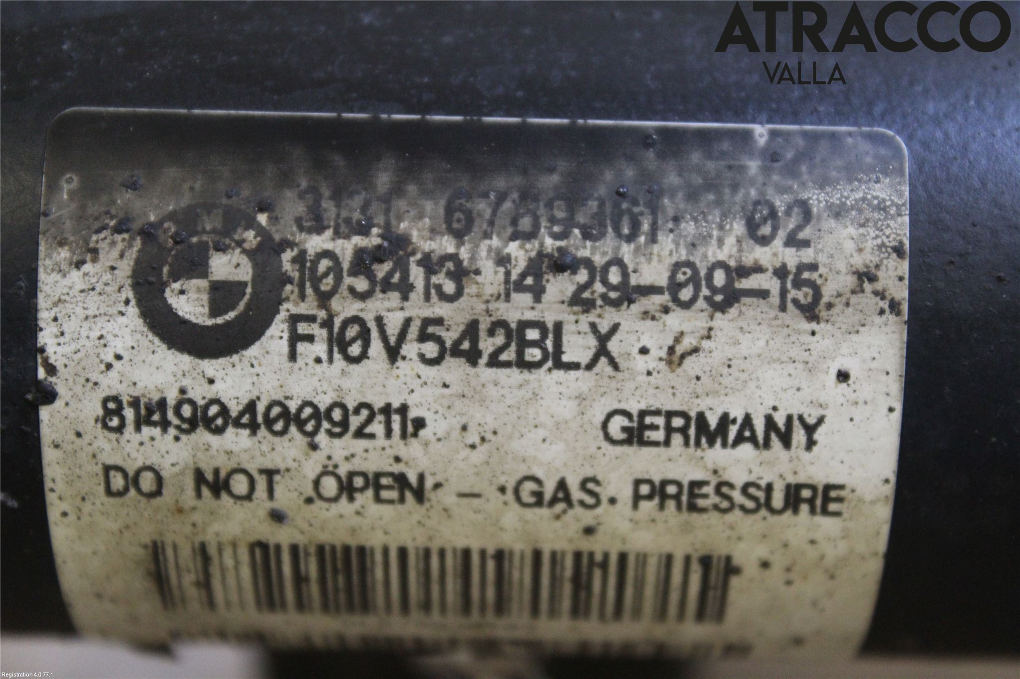 BMW 5 F10/F11/F18 09-17 Fjærbein Foran Venstre