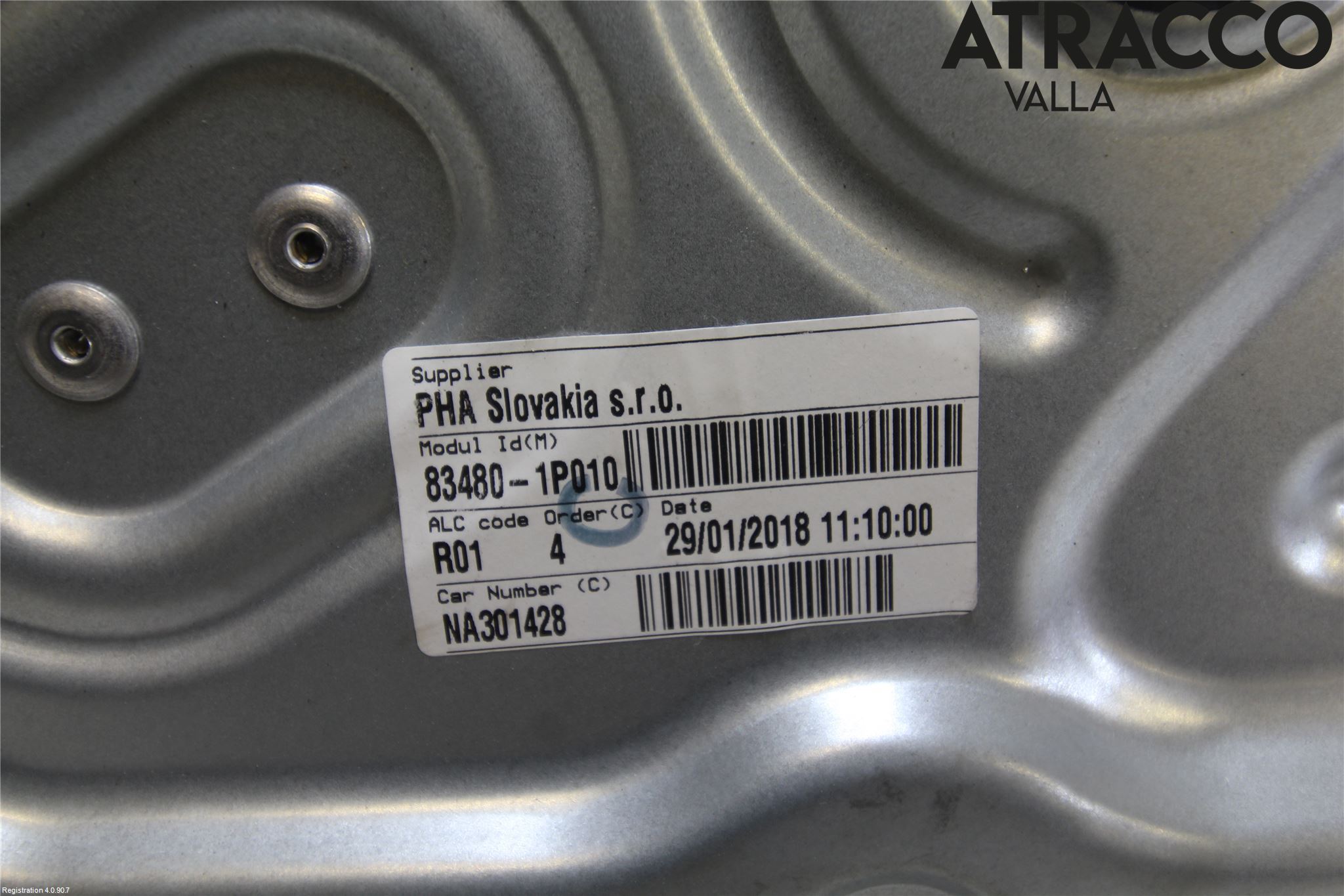 Kia VENGA 10-19 Vindusheis El Komp