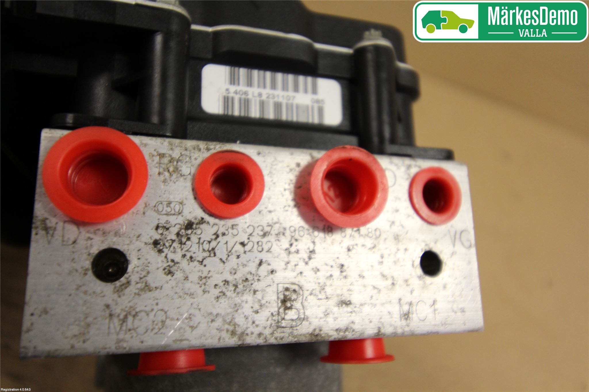 Peugeot 307     05-08 Abs Hydraulikkaggregat