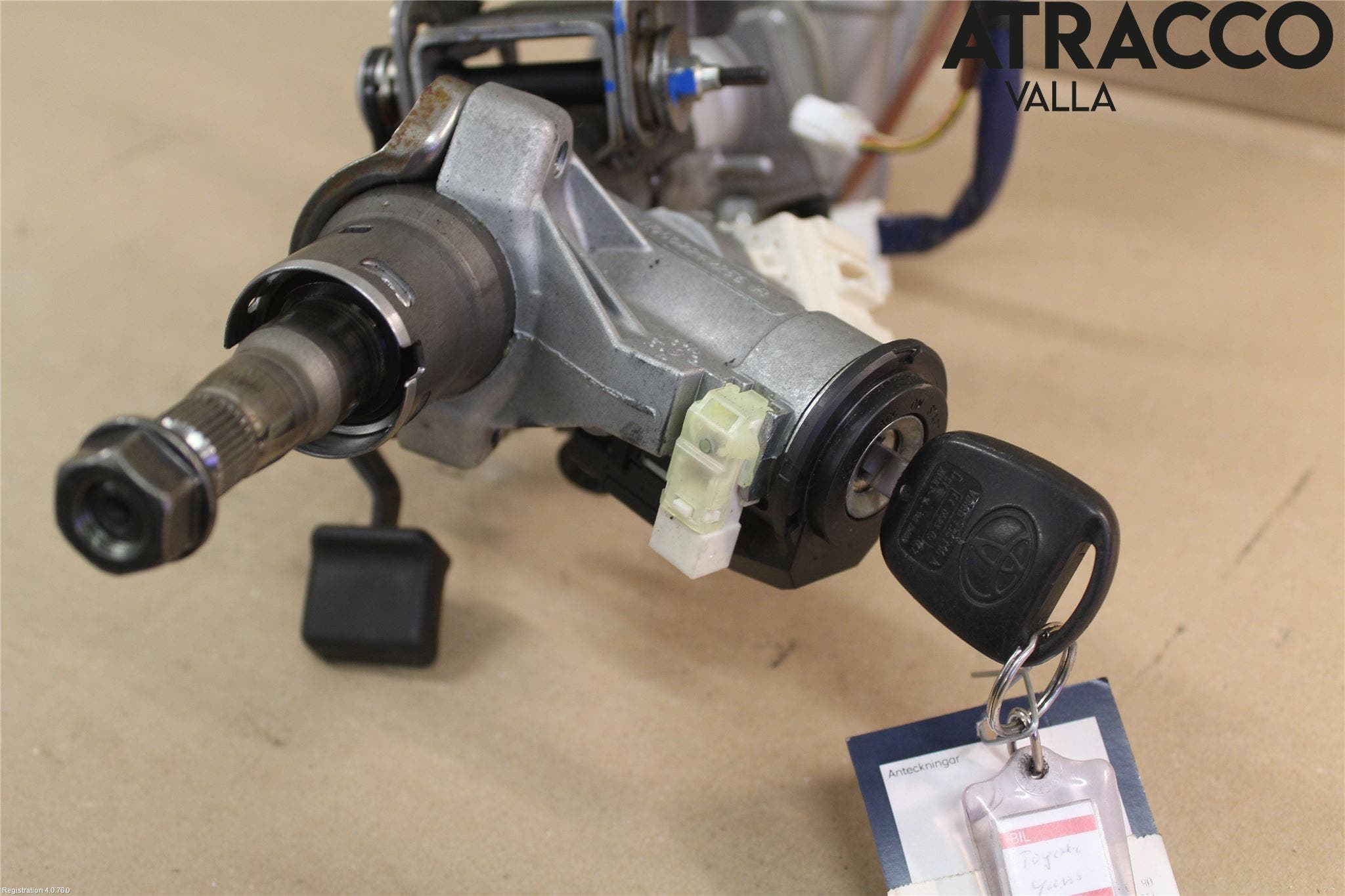Toyota YARIS XP90 06-11 Rattakselaggregat Innebygd Servo
