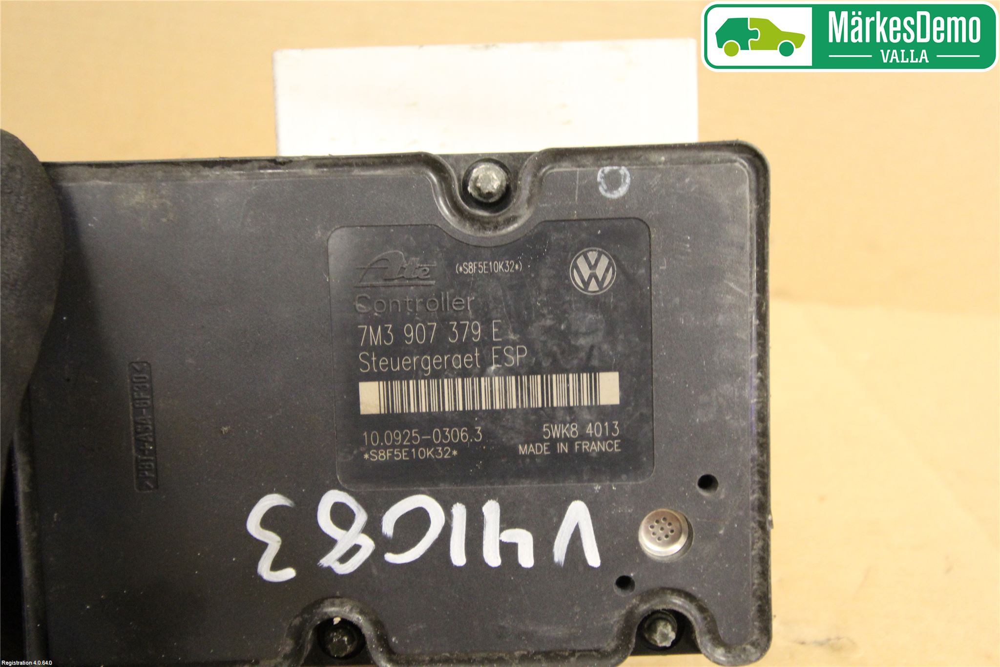 Volkswagen VW SHARAN      01-10 Abs Hydraulikkaggregat