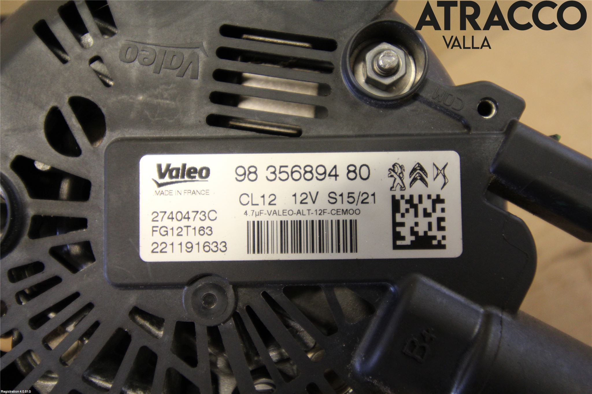 Citroen COTROEN C3 17-24 Dynamo