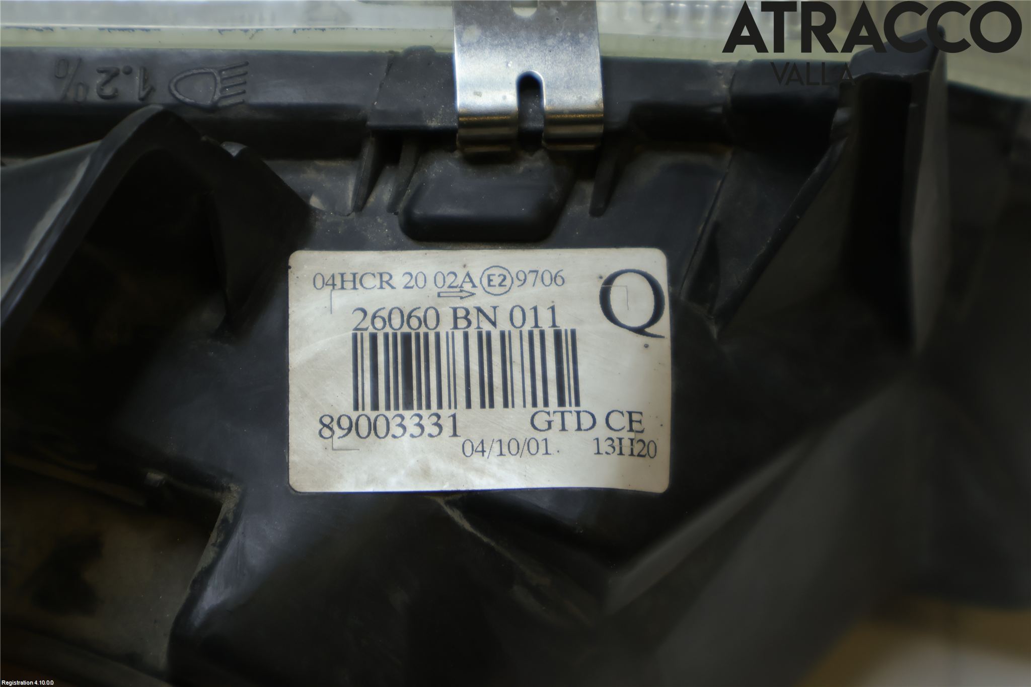 Nissan ALMERA    00-06 Frontlykt Venstre
