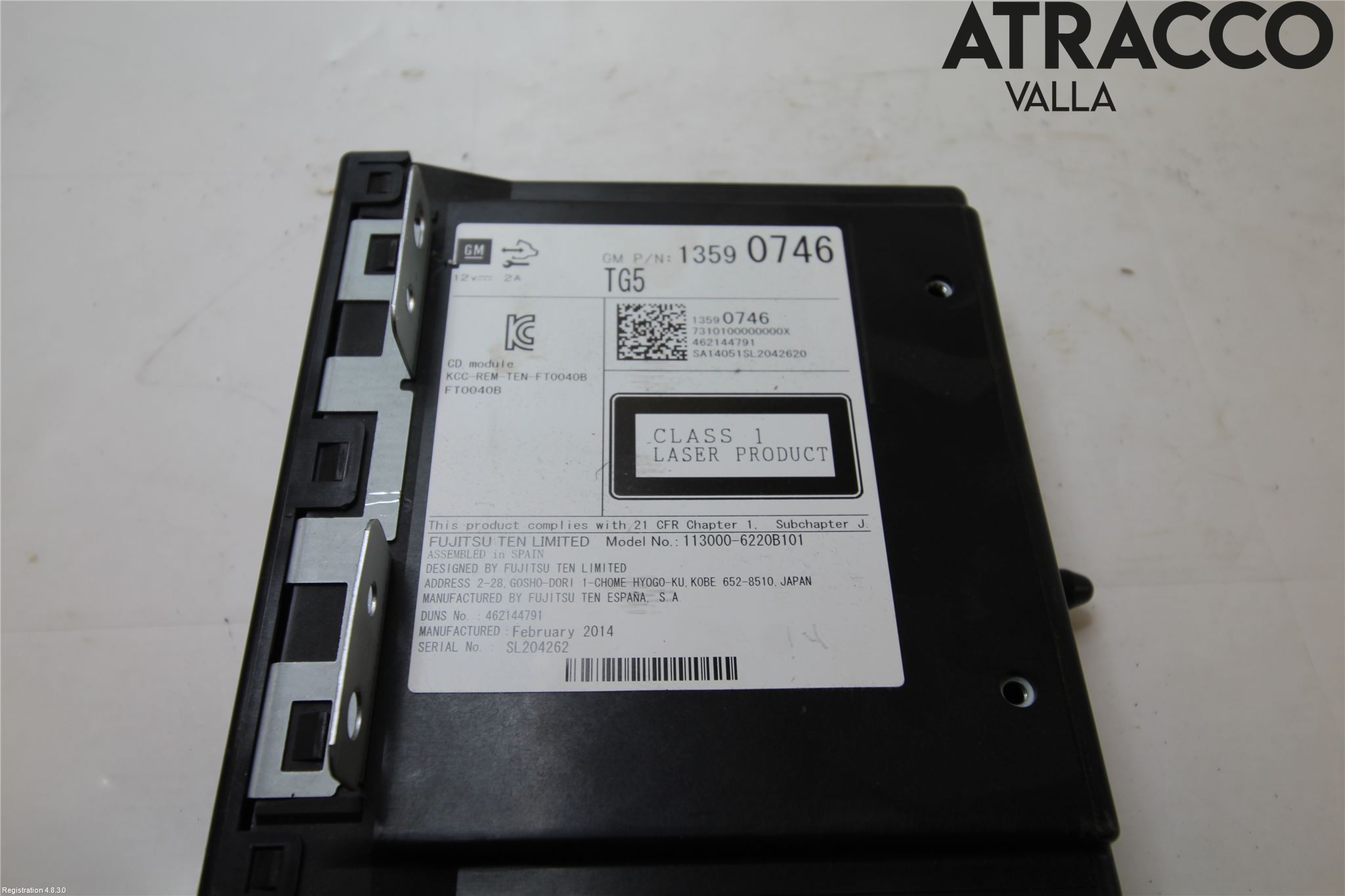 Opel INSIGNIA 09-16 Stereo Radio Med Cd
