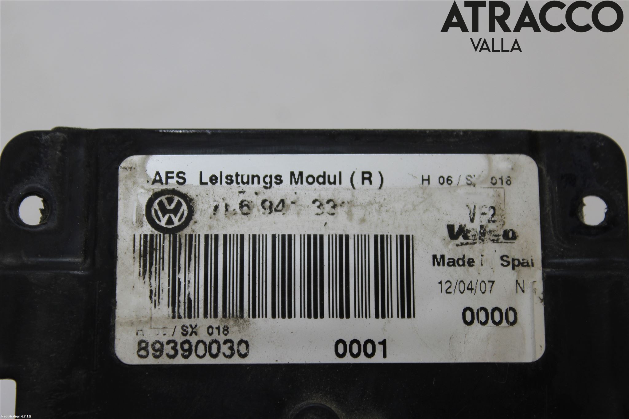 Volkswagen VW PASSAT 05-11 Styreenhet Xenon