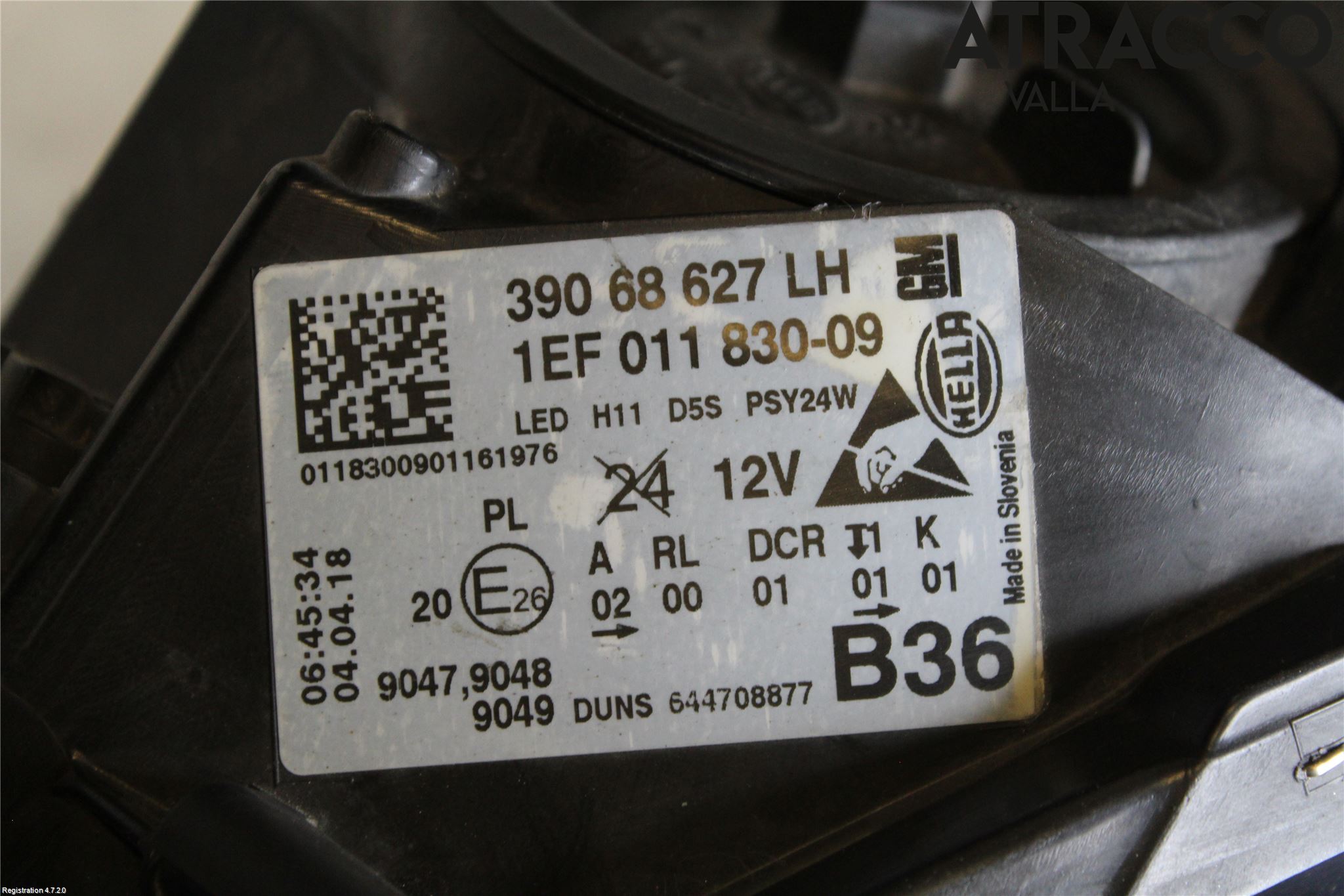 Opel CORSA E 15-19 Frontlykt Venstre