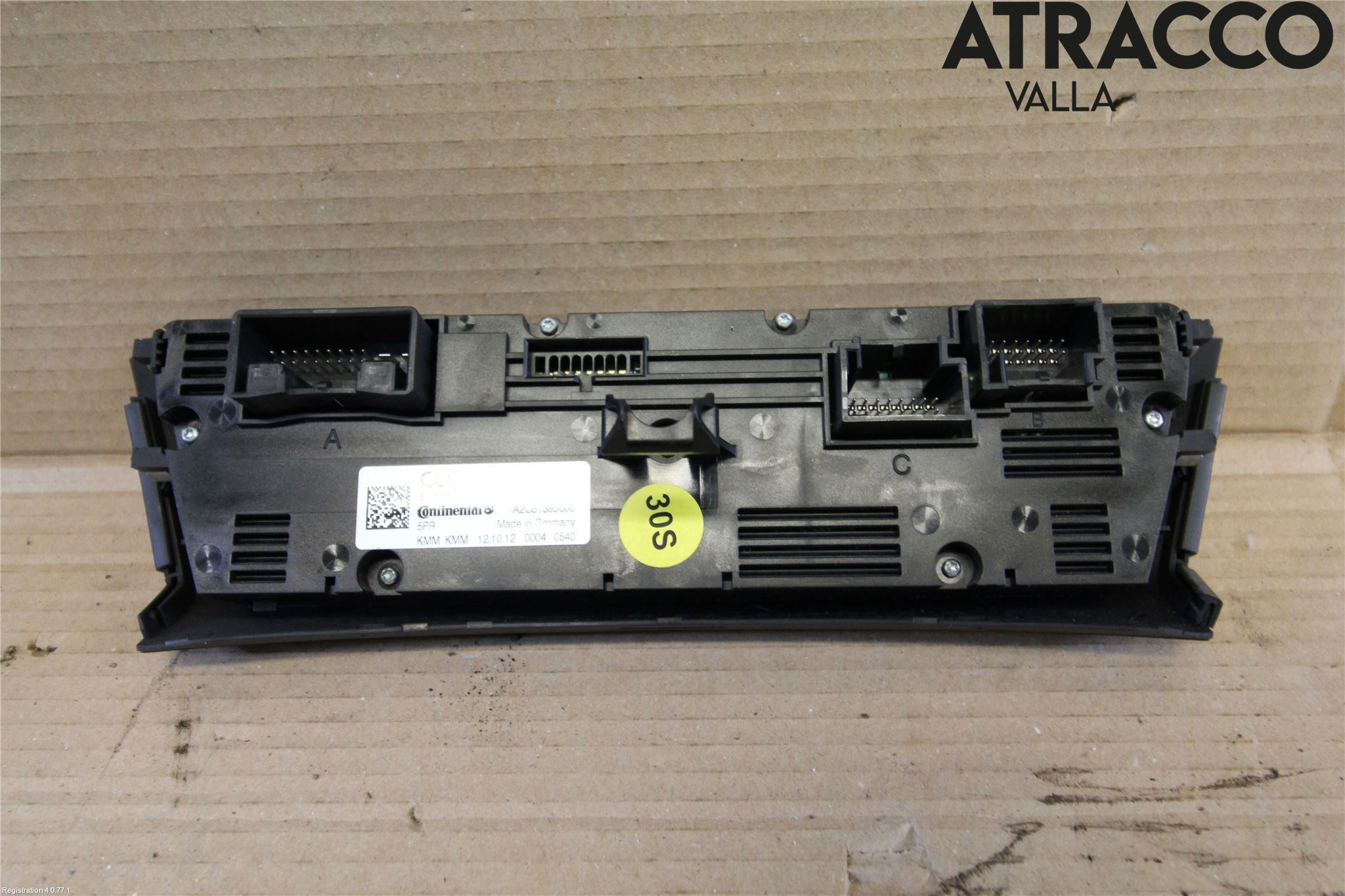 Audi A6/S6 4G 11-18 Varme Ac Betjening-Display