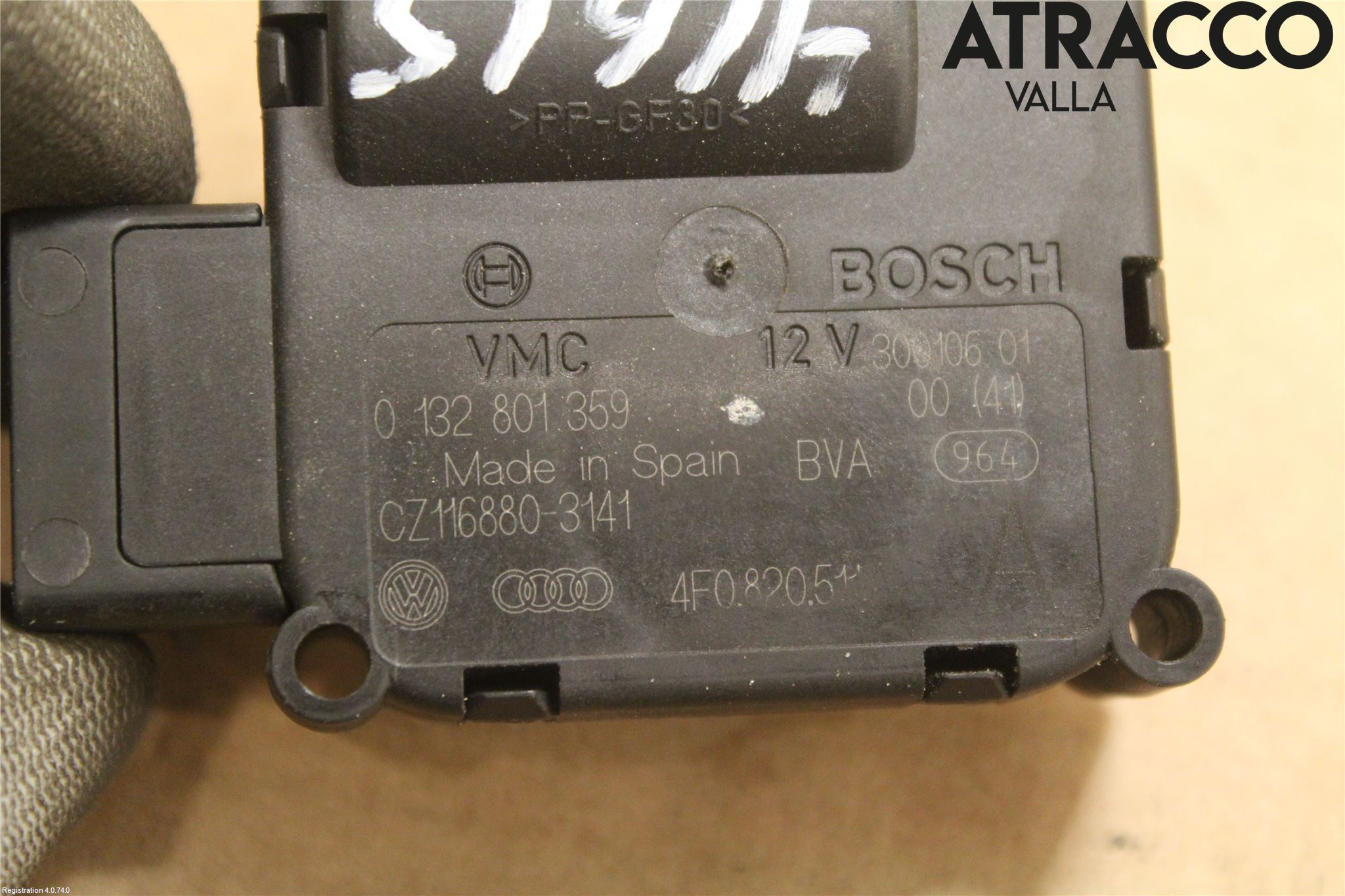Audi A6/S6     05-11 Varme Ac Regulerings Motor