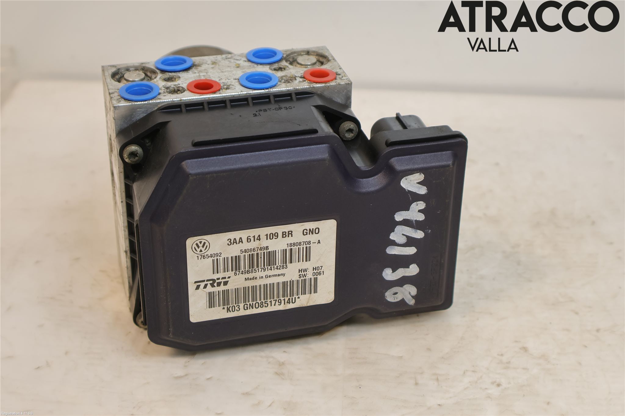 Volkswagen VW PASSAT 11-14 Abs Hydraulikkaggregat