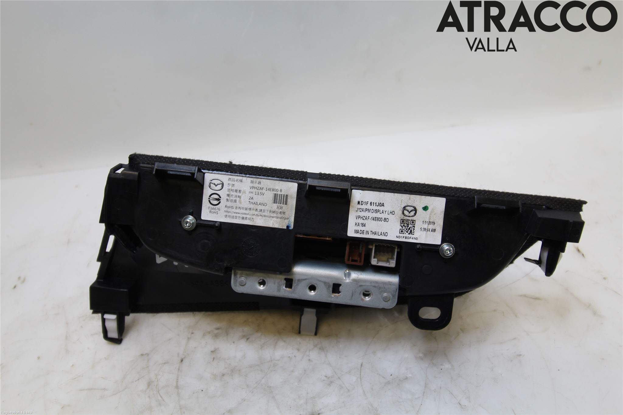 Mazda MX-5 IV (ND/ND2/ND3) MIATA 15- Multifunktionsdisplay