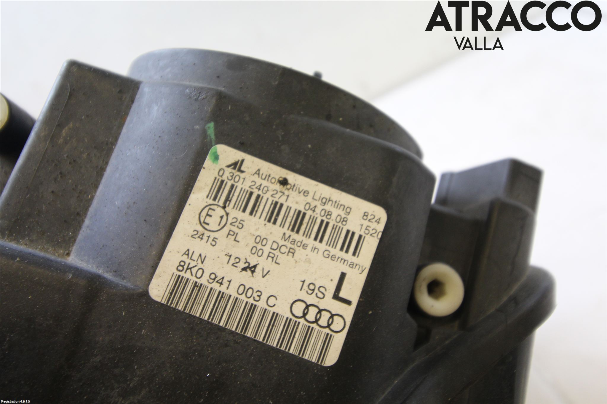 Audi A4/S4 08-11 Frontlykt Venstre