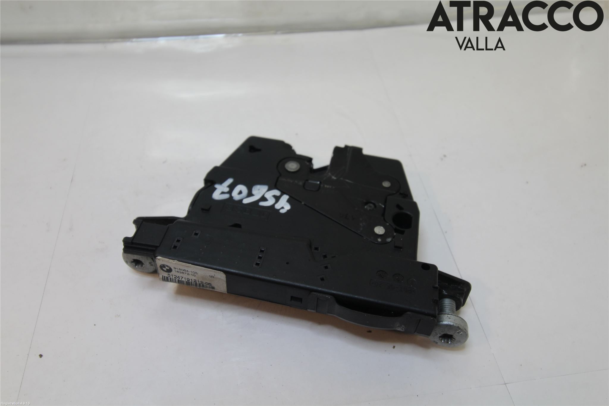 BMW 3 F30/F31/F80 12-19 Bakluke-Lokk Låsekasse