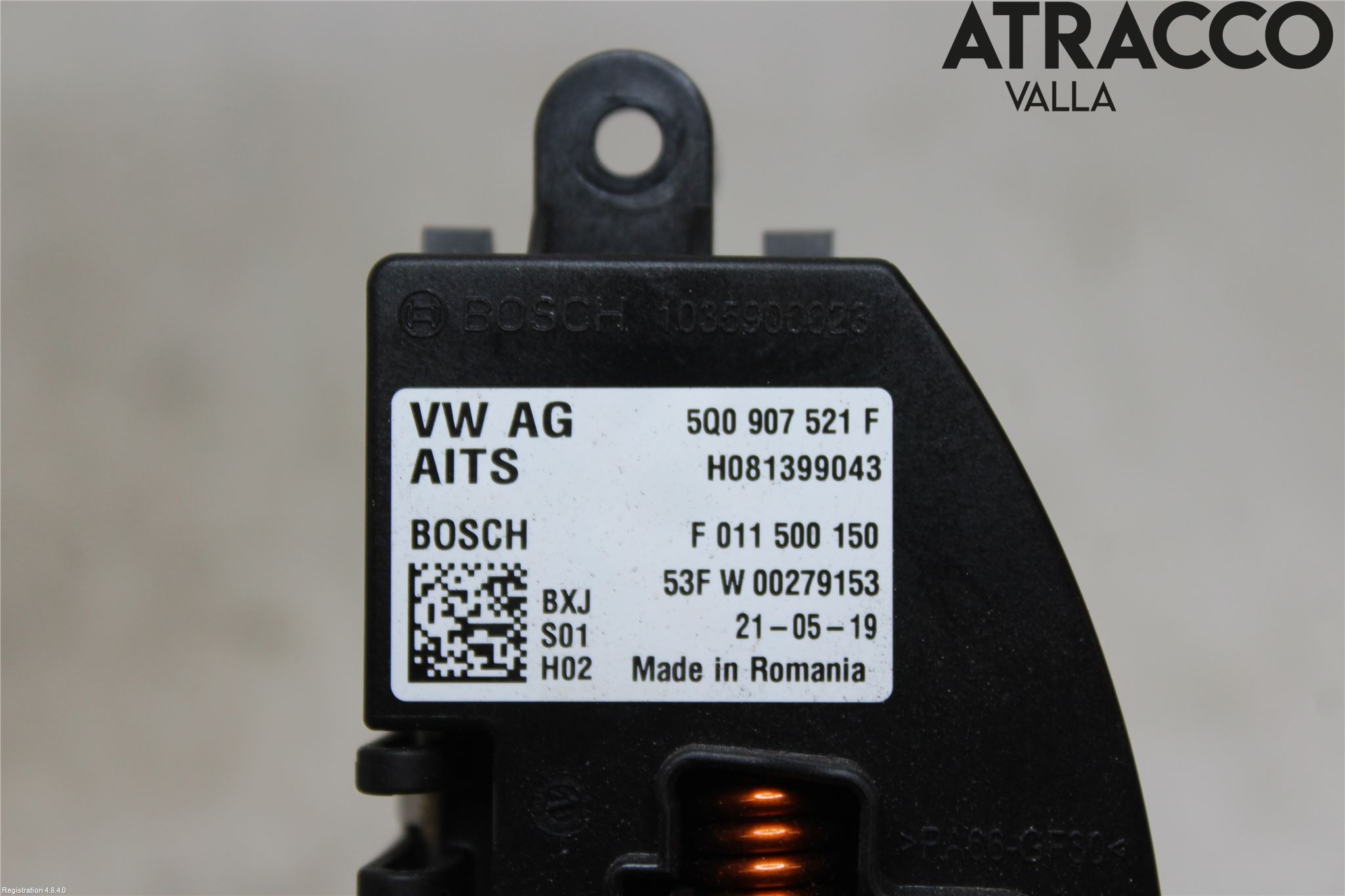 Volkswagen VW TRANSP/CARAVELLE (T6) 16-22 Varmeapparat Viftemotstand