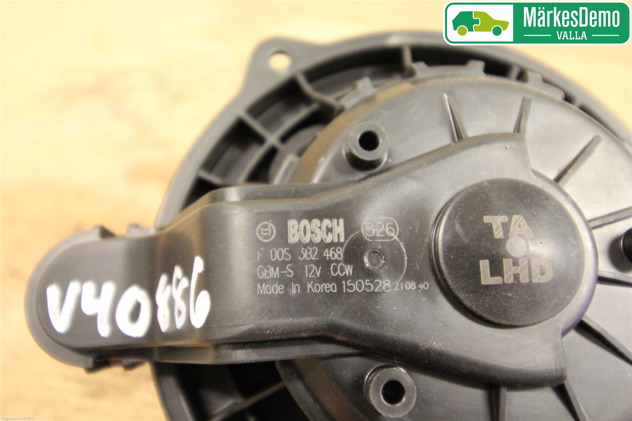 Kia PICANTO 12-17 Varme Ac Varmeapparatvifte