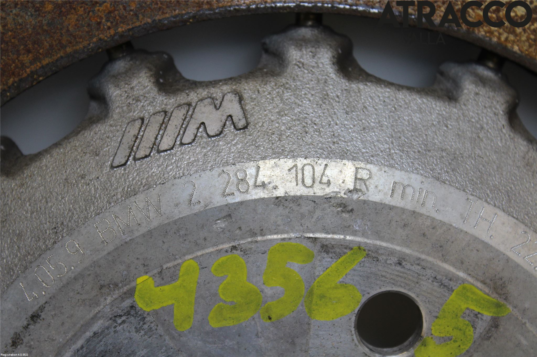 BMW 5 F10/F11/F18 09-17 Bremseskive Bak