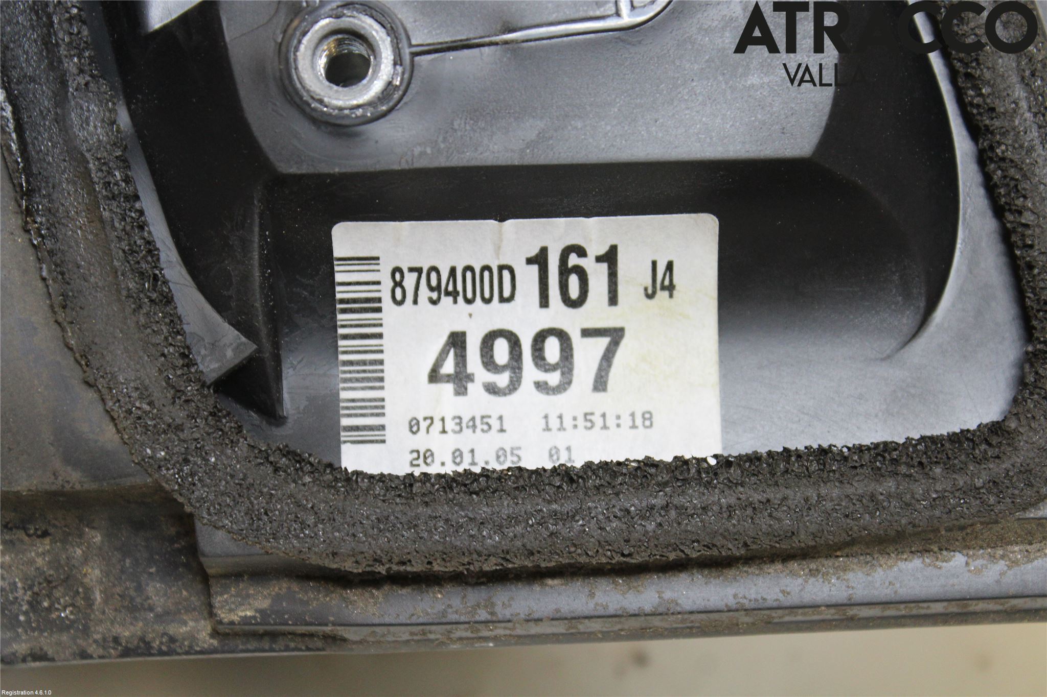 Toyota YARIS P1 03-05 Speil V M-El Justering