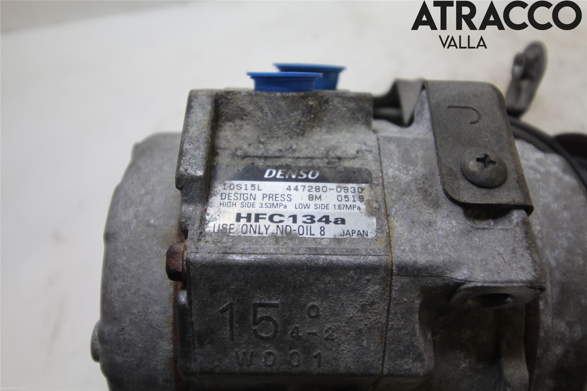 Subaru OUTBACK 10-15 Varme Ac Kompressor