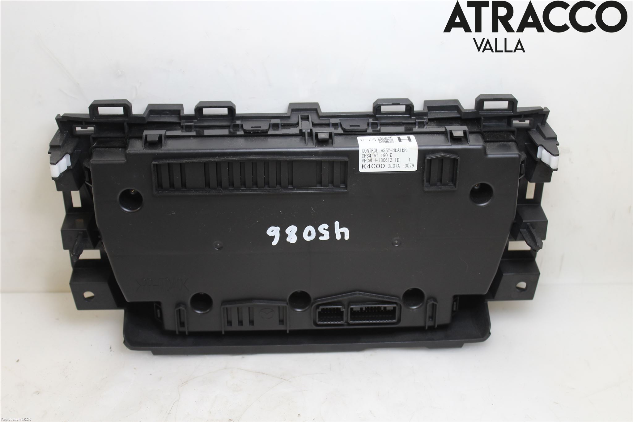Mazda 6 13- Varme Ac Betjening-Display