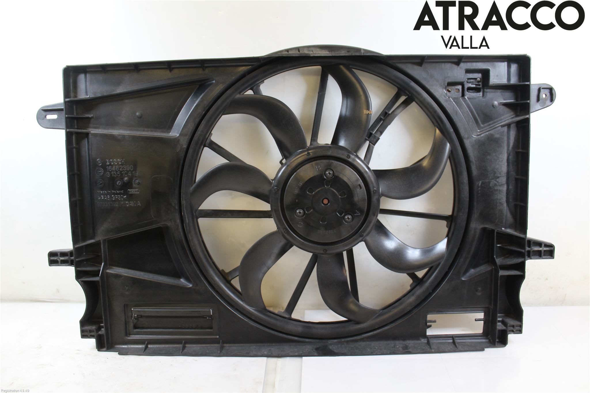 Opel ASTRA K 16-22 Kjølevifte Elektrisk
