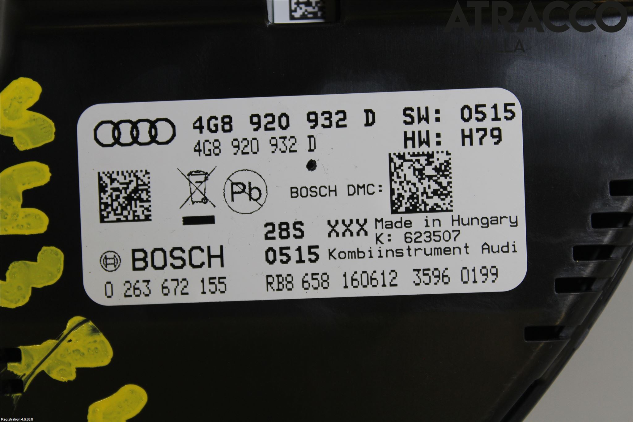 Audi A6/S6 4G 11-18 Instr Kombinert