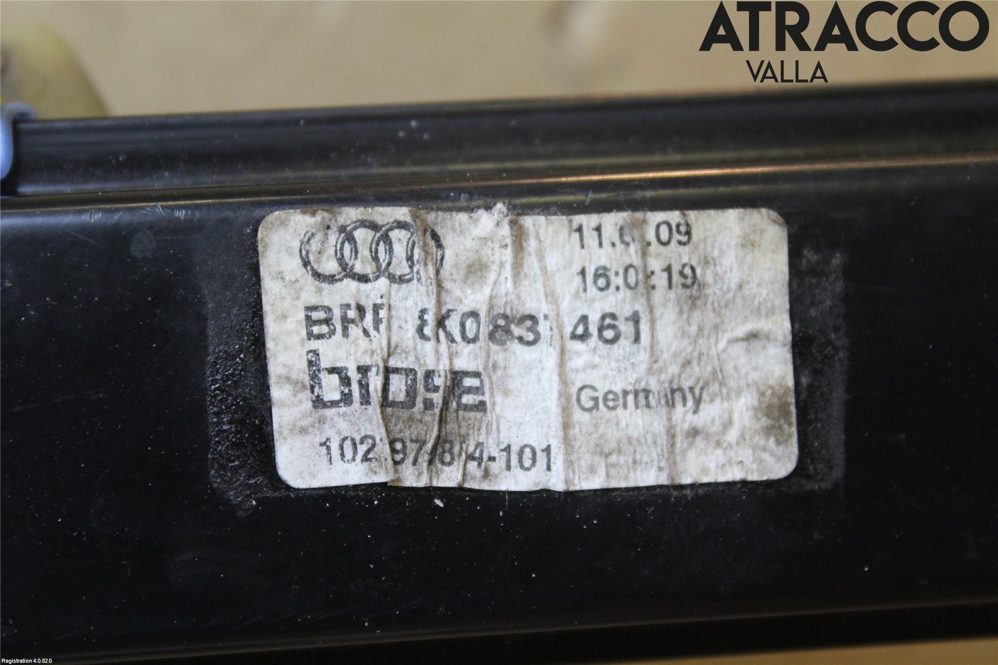 Audi A4/S4 08-11 Vindusheis El Komp