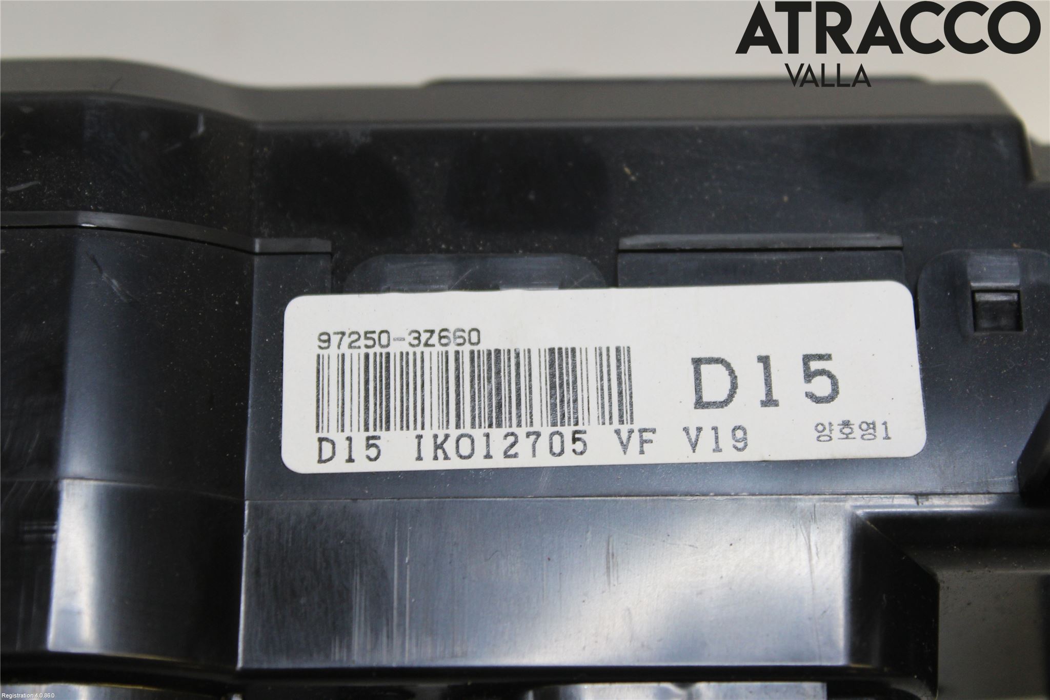 Hyundai i40 08-15 Varme Ac Betjening-Display