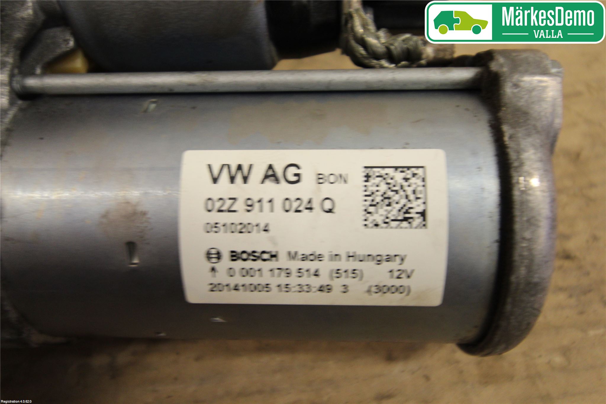 Volkswagen VW GOLF / E-GOLF VII 13-20 Startmotor