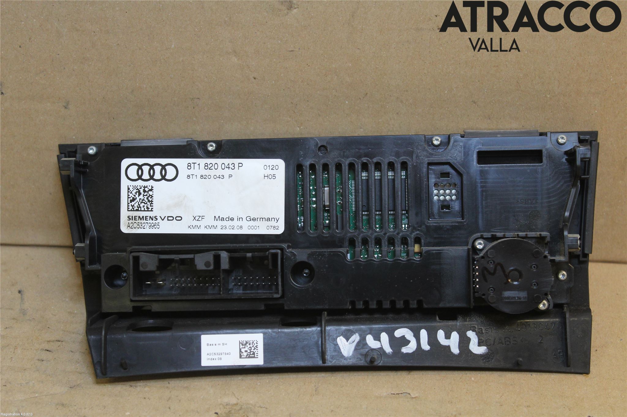 Audi A5 07-16 Varme Ac Betjening-Display
