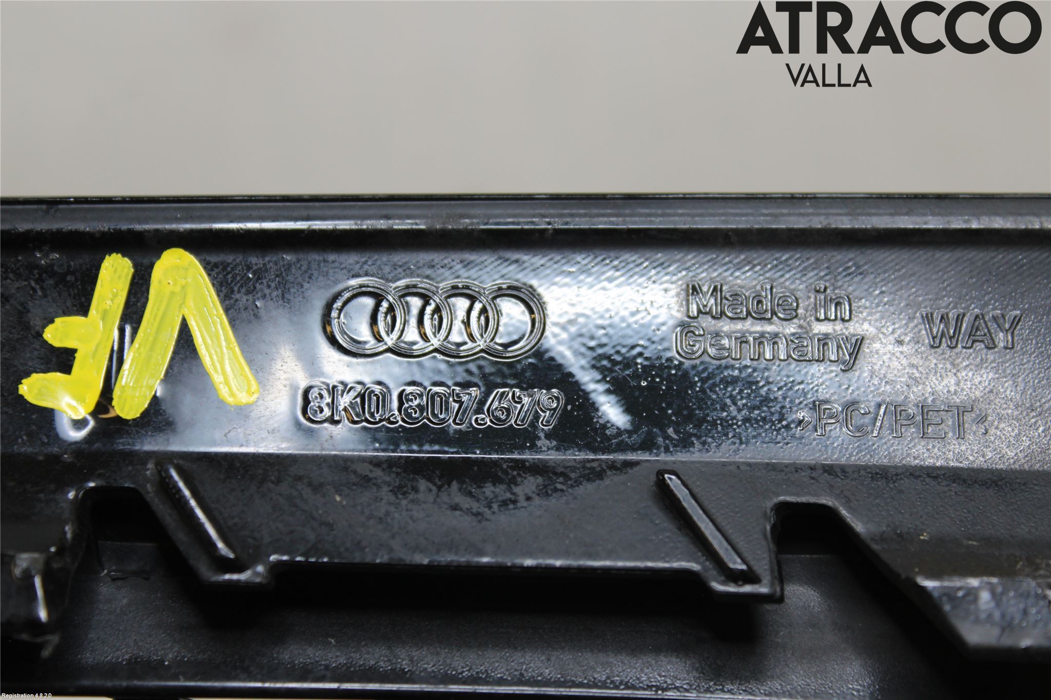 Audi A4 12-15 Støtfanger Grill-Utfylling