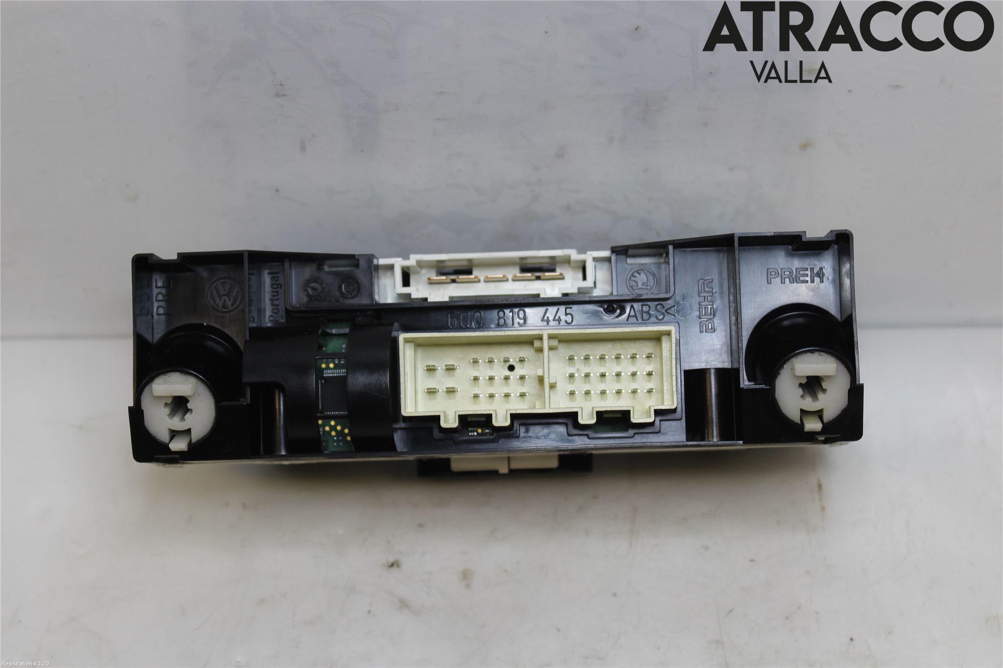 Volkswagen VW POLO 10-17 Varme Ac Betjening-Display