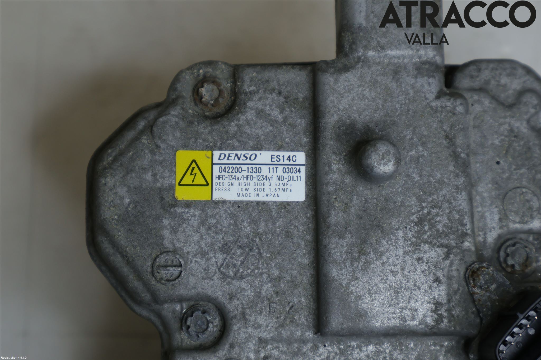 Toyota AURIS 13-19 Varme Ac Kompressor