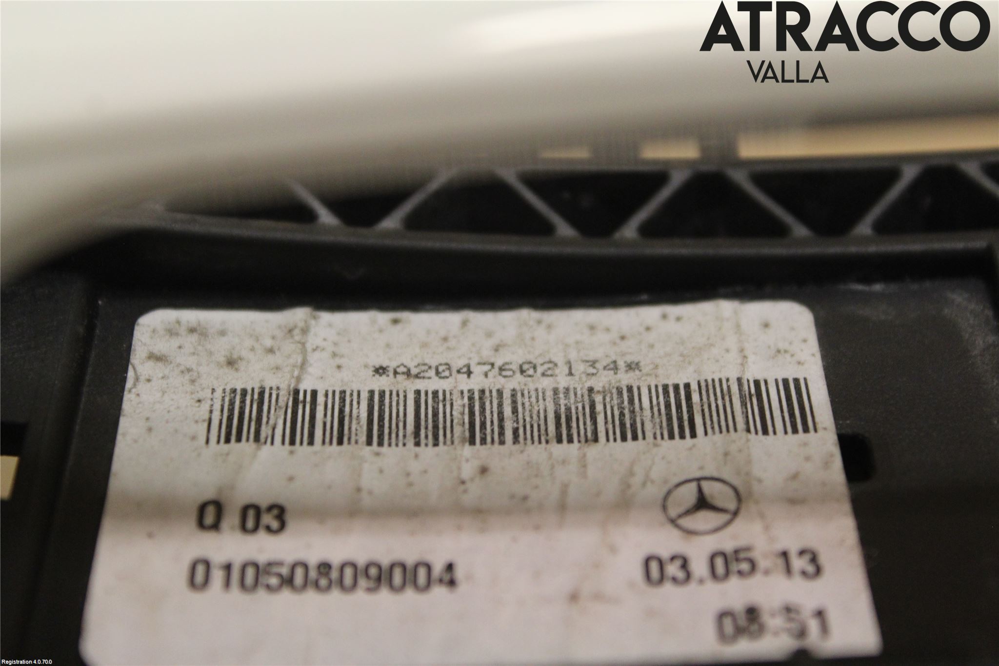 Mercedes-Benz MB C-KLASS (W204) 07-15 Dørhandtak Ytre Venstre