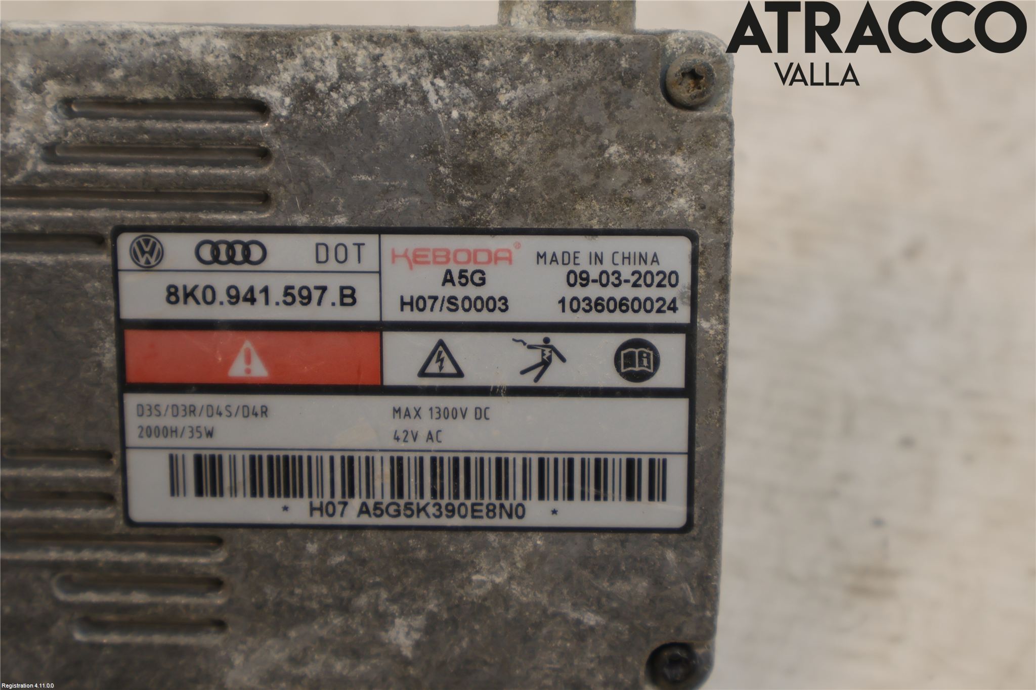 Volkswagen VW PASSAT 11-14 Styreenhet Xenon