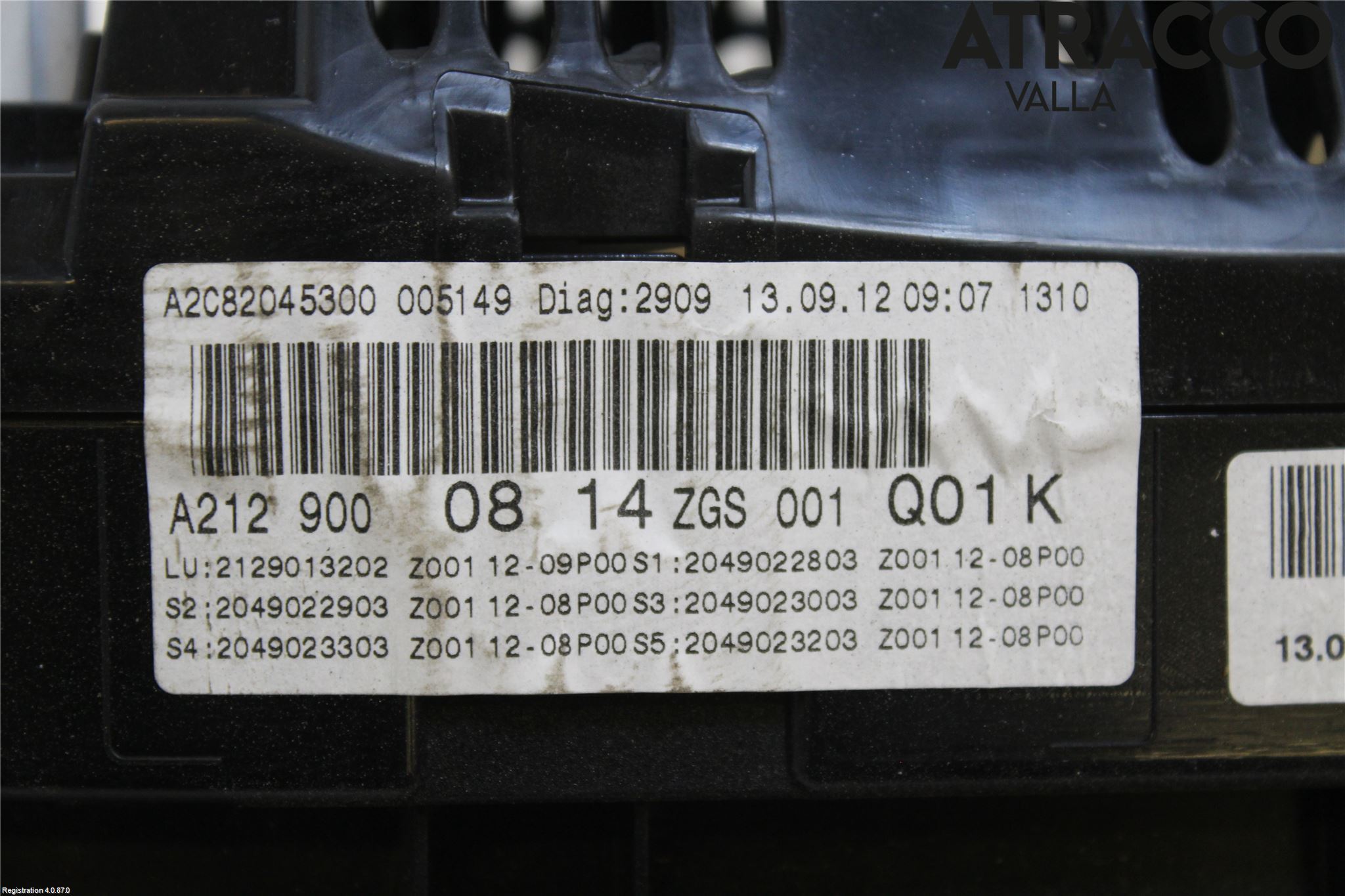 Mercedes-Benz MB E-KLASS (W212) 09-16 Instr Kombinert