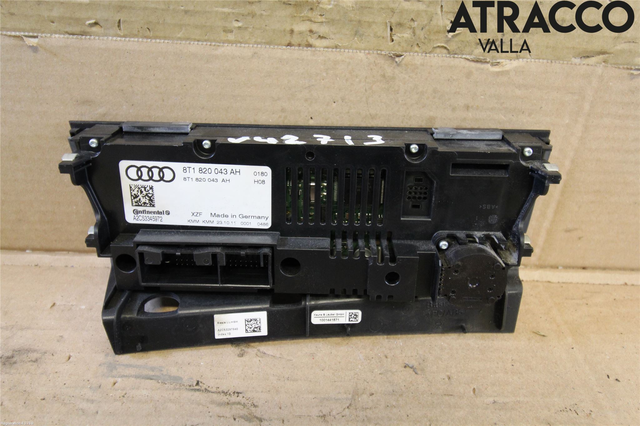 Audi A4/S4 08-11 Varme Ac Betjening-Display