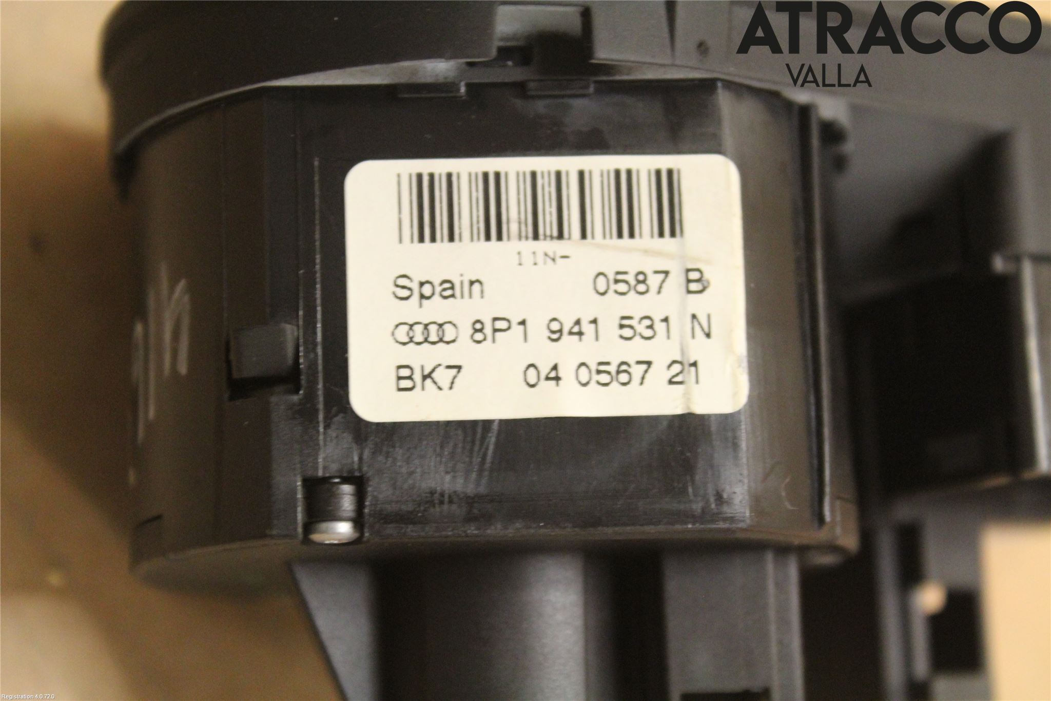 Audi A3/S3 05-13 Bryter Hovedlys