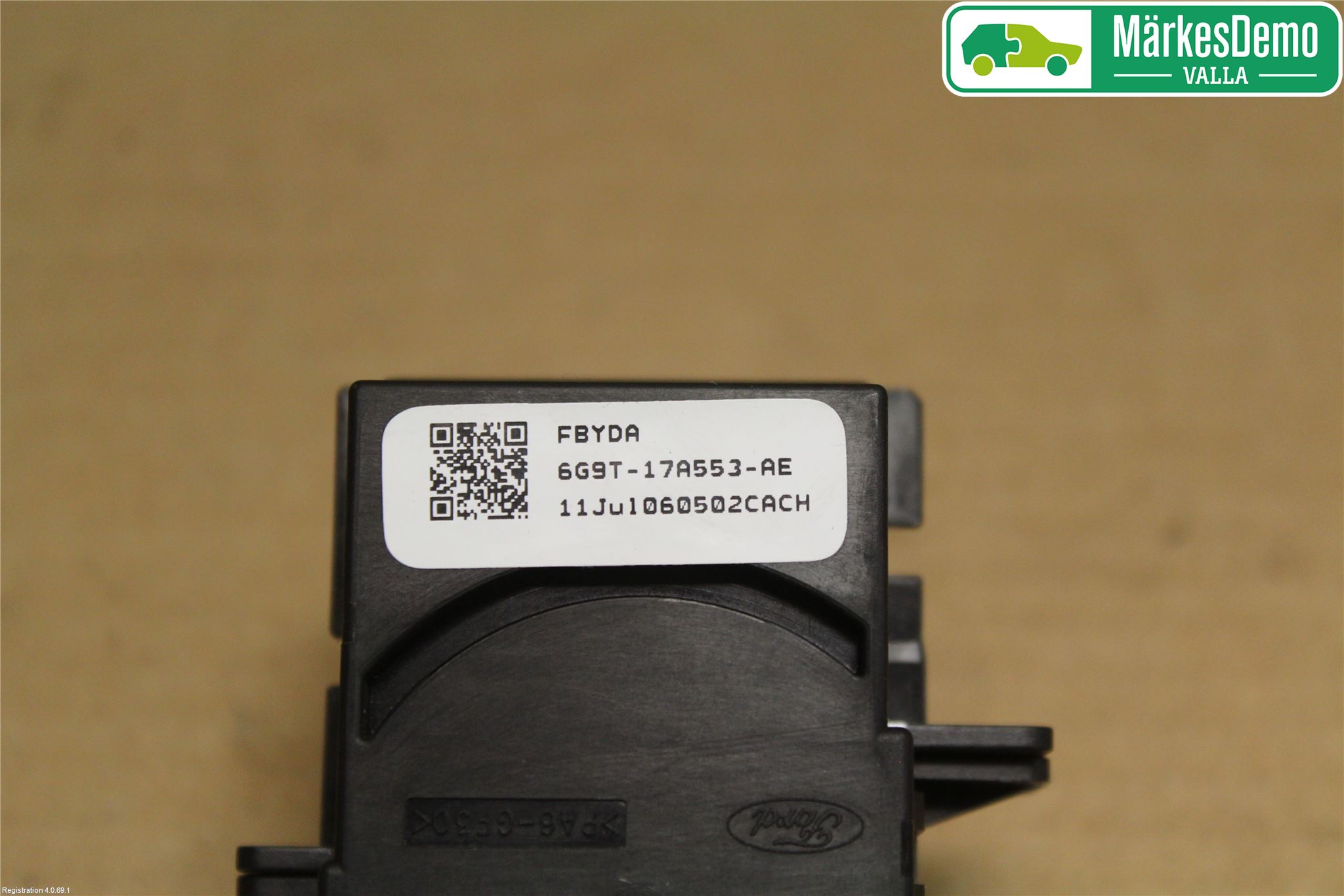 Ford S-MAX 06-15 Bryter Ratt Visker - Spyler