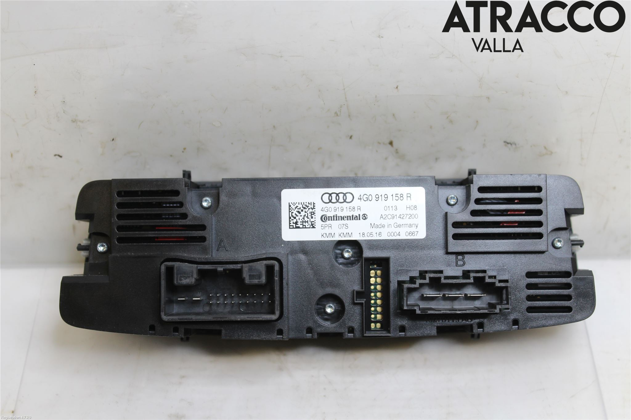 Audi A6 ALLROAD 12-18 Varme Ac Betjening-Display
