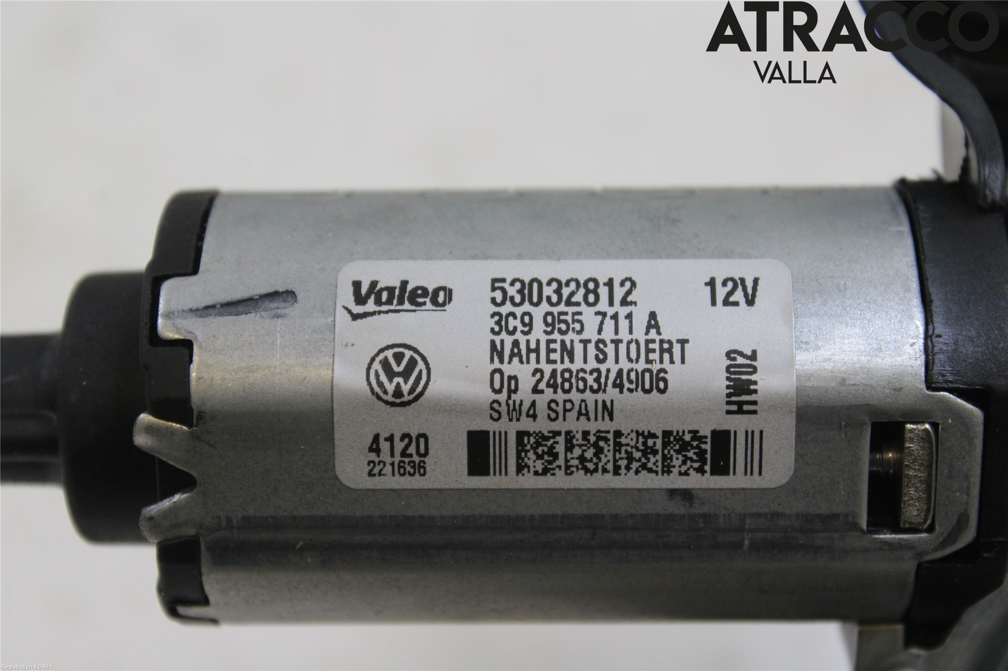 Volkswagen VW PASSAT 05-11 Viskermotor Bakluke