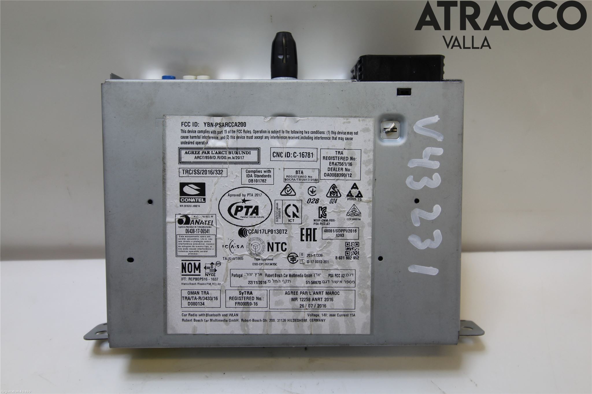Peugeot 2008 13-20 Stereo Radio