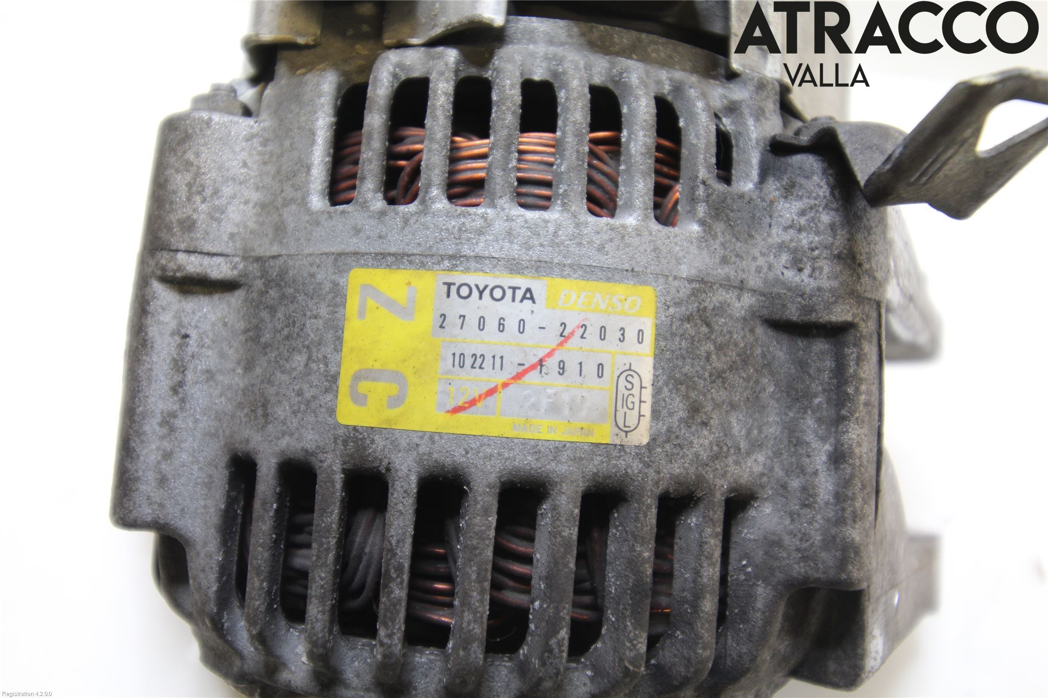 Toyota COROLLA 02-07 Dynamo