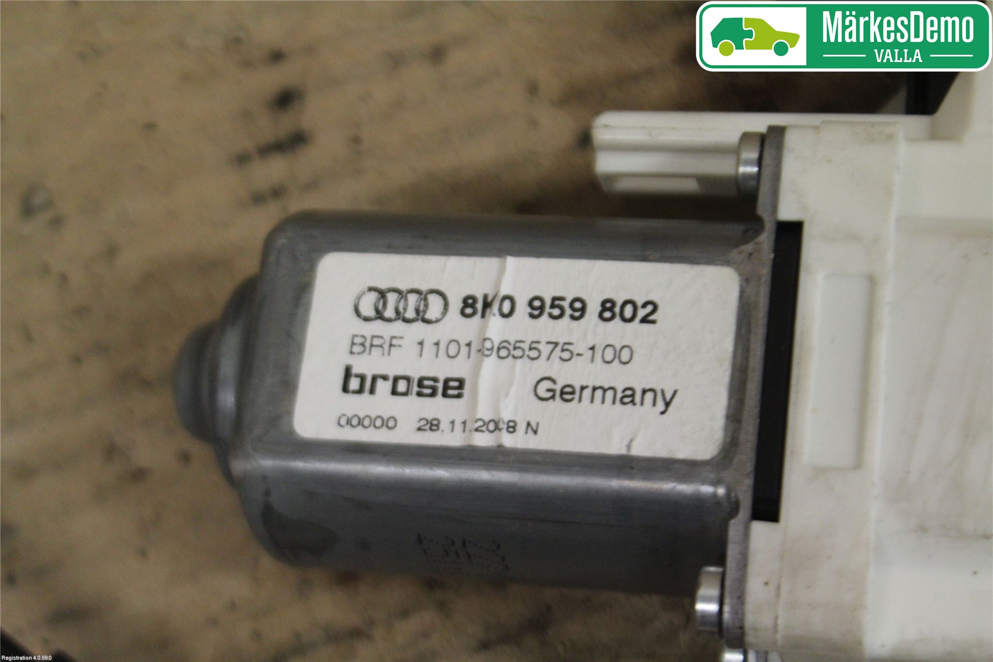 Audi A4/S4 08-11 Vindusheis El Komp