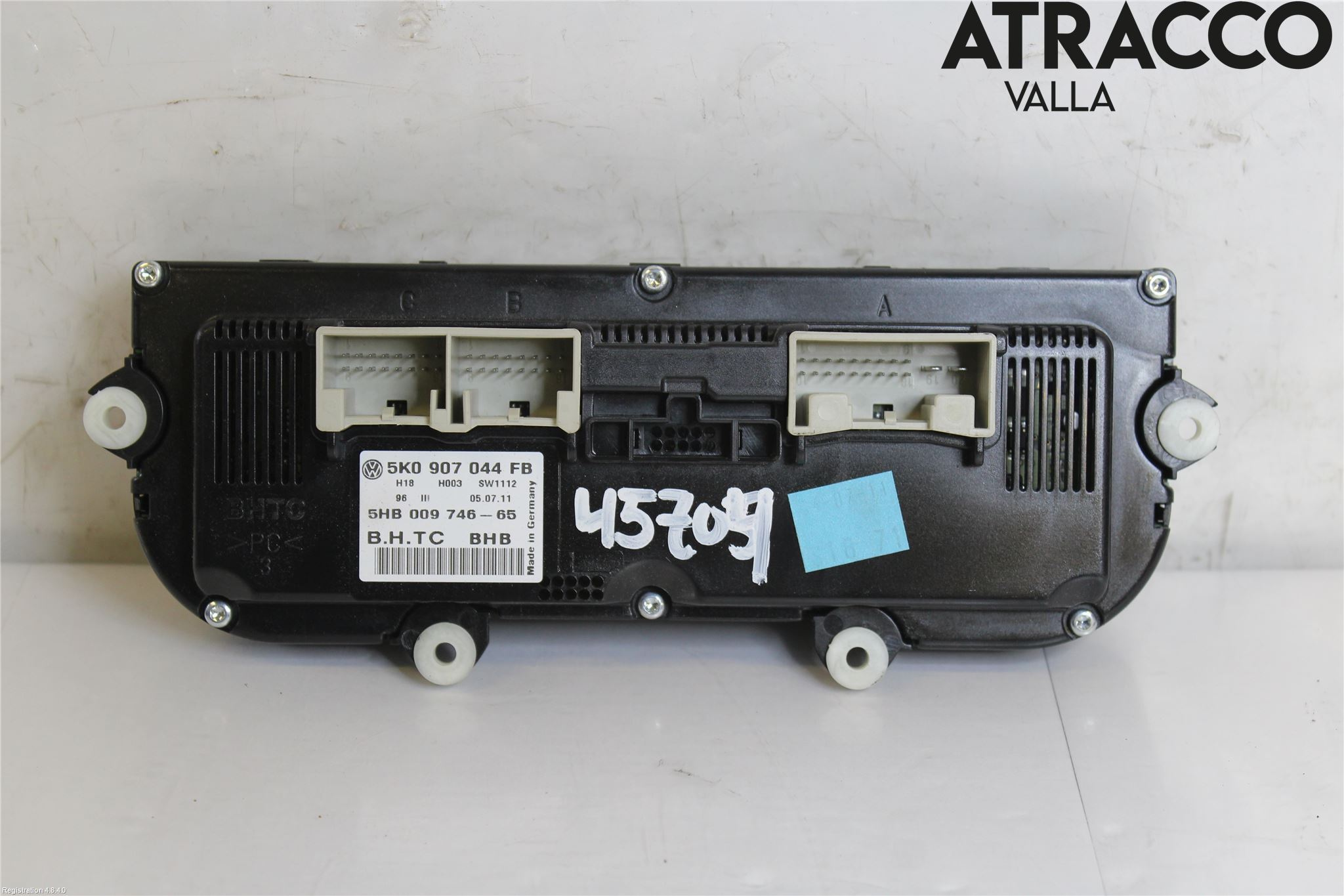 Volkswagen VW PASSAT 11-14 Varme Ac Betjening-Display