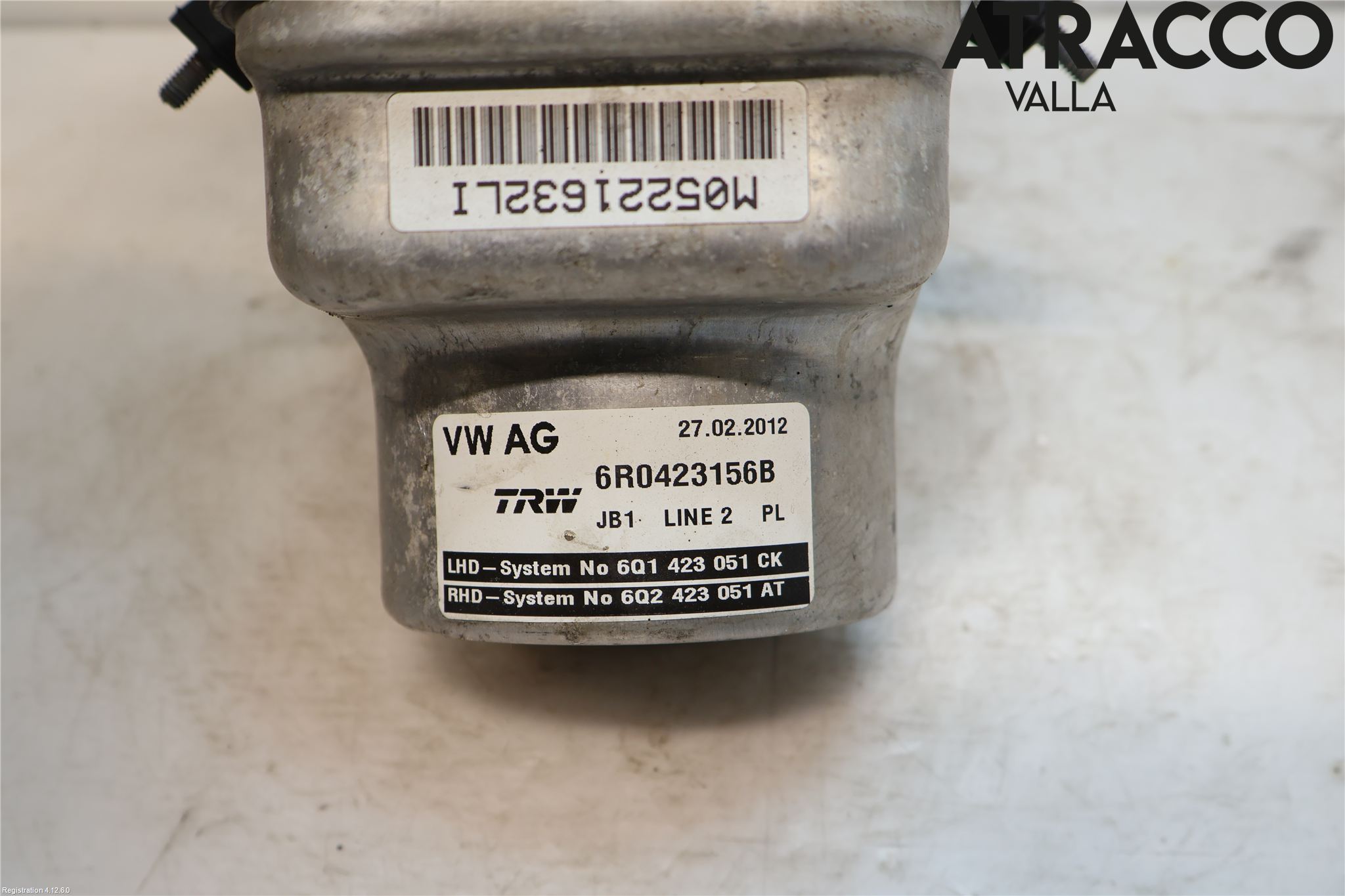 Skoda FABIA 07-14 Servostyring Eletrisk Pumpe