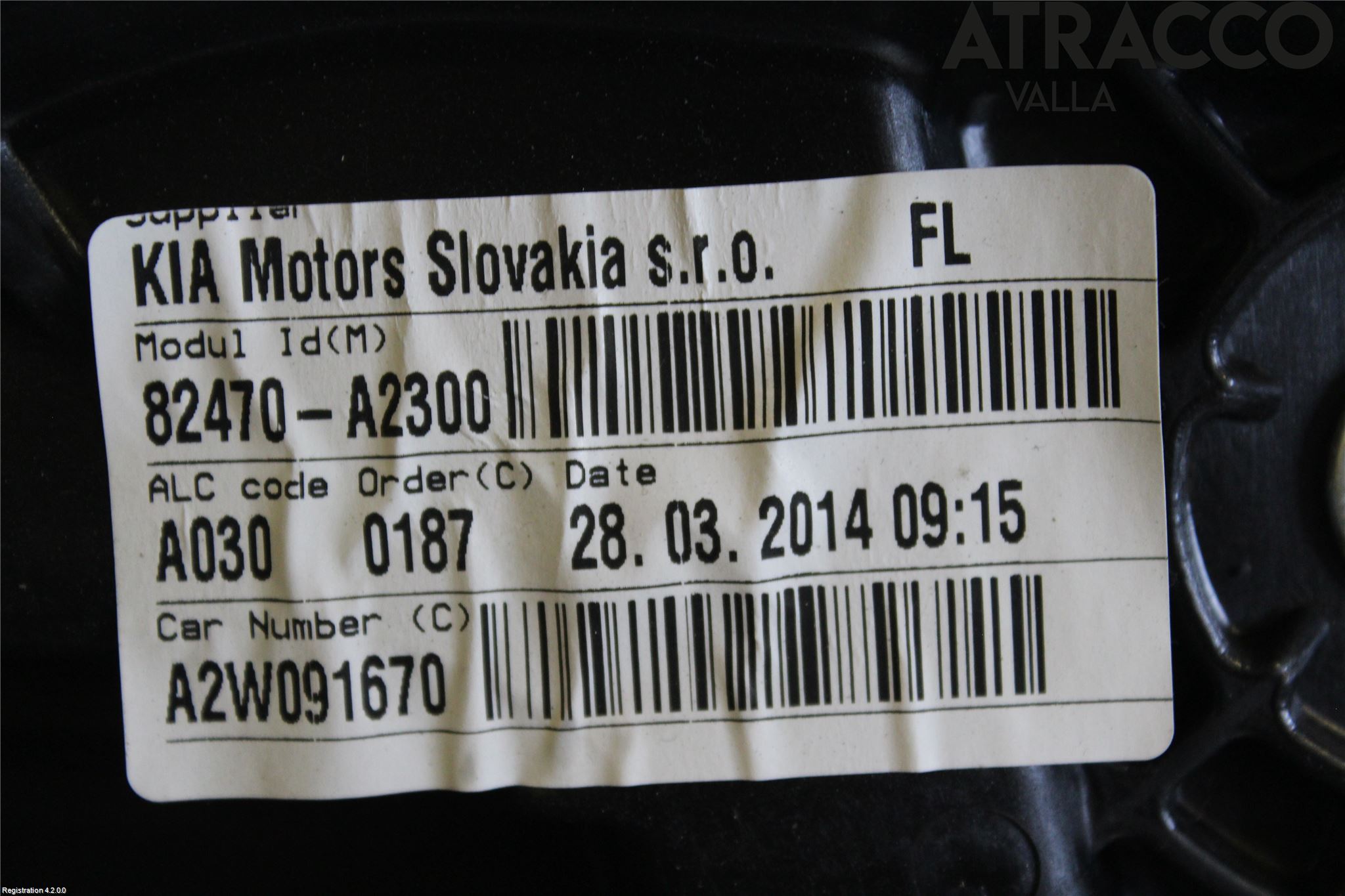 Kia CEED 12-18 Vindusheis