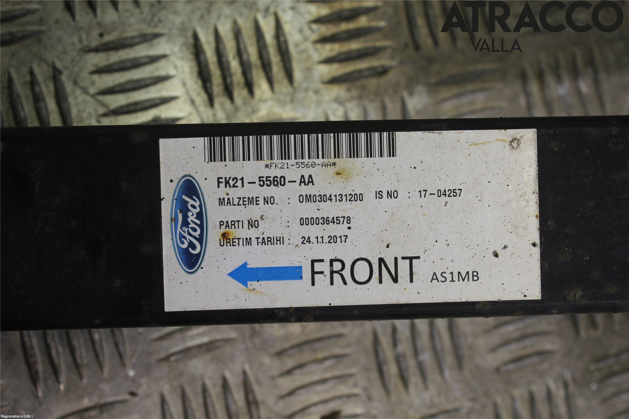 Ford TRANSIT SKÅP/BUSS 14-22 Fjær Bak Blad