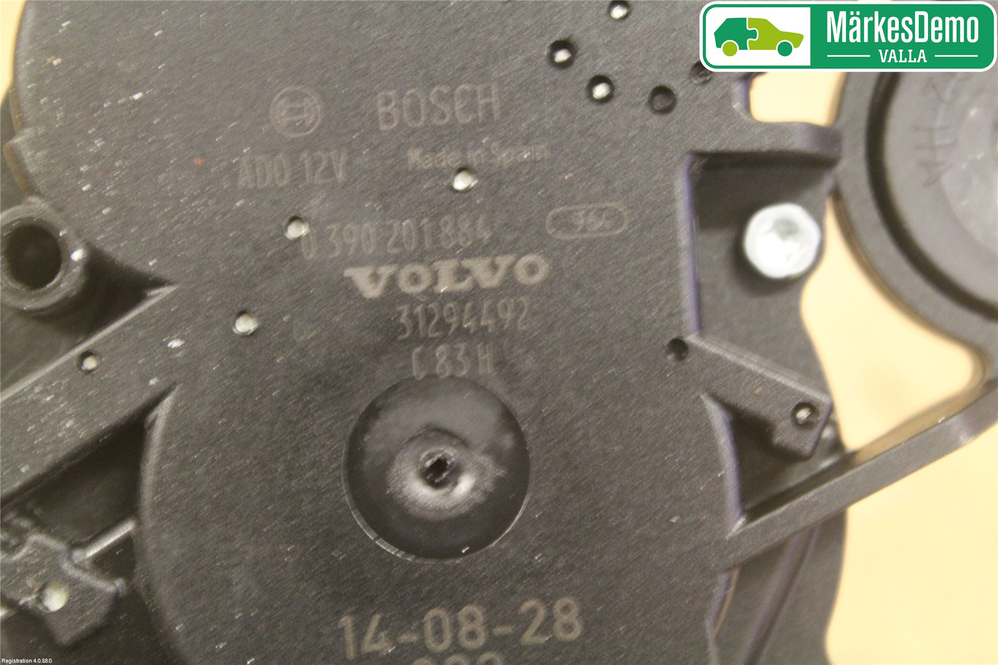 Volvo V40 12-19 Viskermotor Bakluke