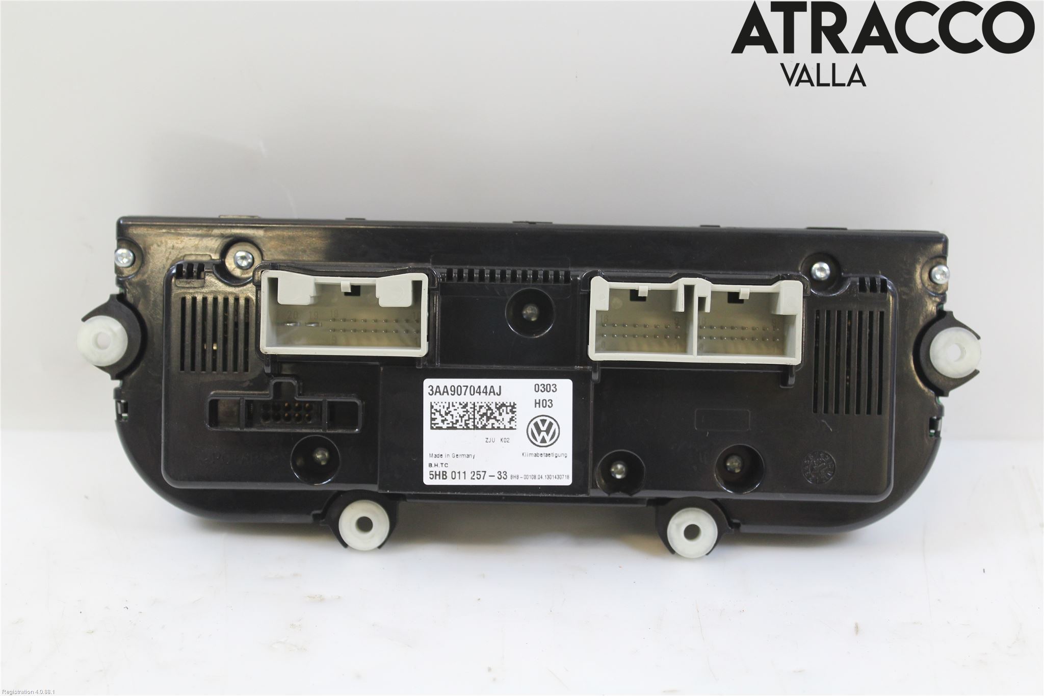 Volkswagen VW PASSAT CC 08-16 Varme Ac Betjening-Display